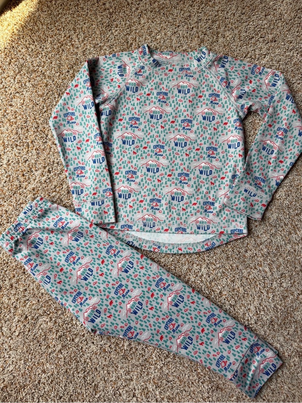 LLBean kids pajamas 4T